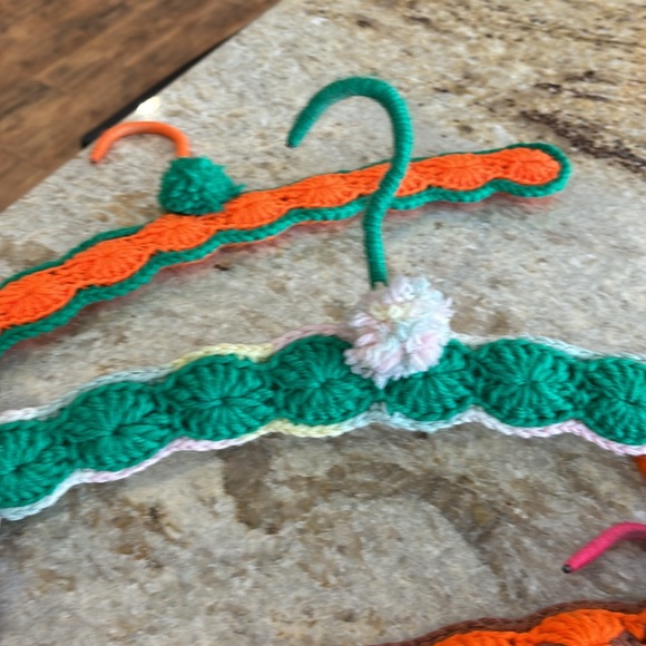 Vintage Crocheted Hangers - Picture 4 of 5